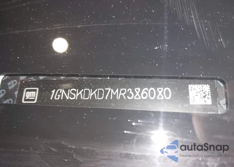 2021 Chevrolet Suburban Z71 z USA, uszkodzony, nr VIN 1GNSKDKD7MR386080